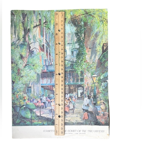 Historic Menu Collectors Item 💐 - Picture 4 of 4